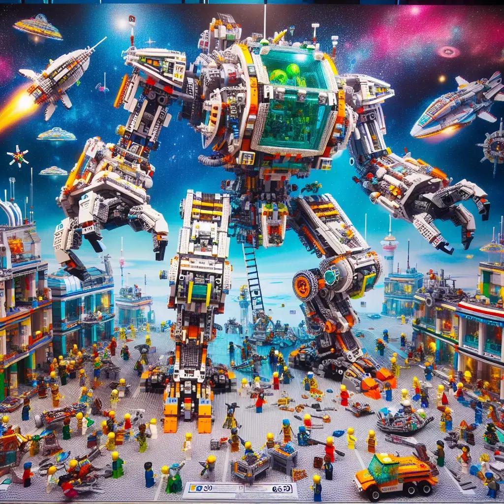LEGO City Space Construction Mech Suit Set for $6.39!